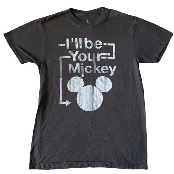 Disney Parks Black Mickey Mouse Shirt Size Small - Picture 1 of 4